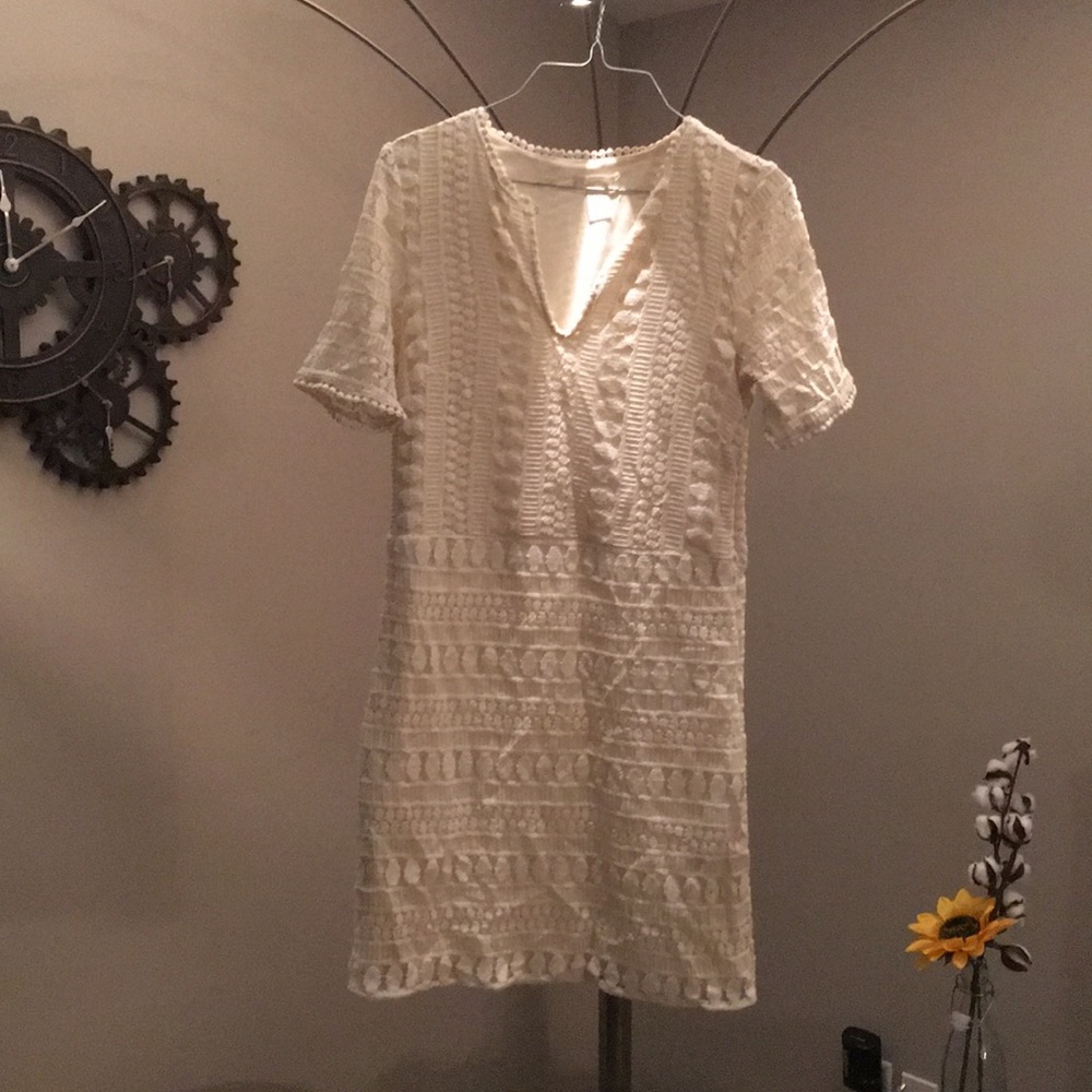 Cream Colored Dress Size 10